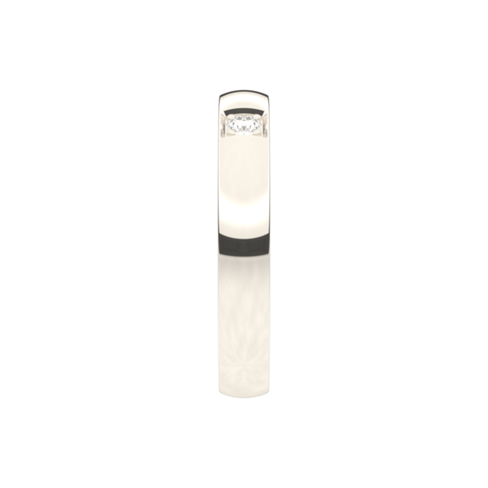 Juweel Trouwring Traditions witgoud 18 karaat Briljant 9T160DN/35