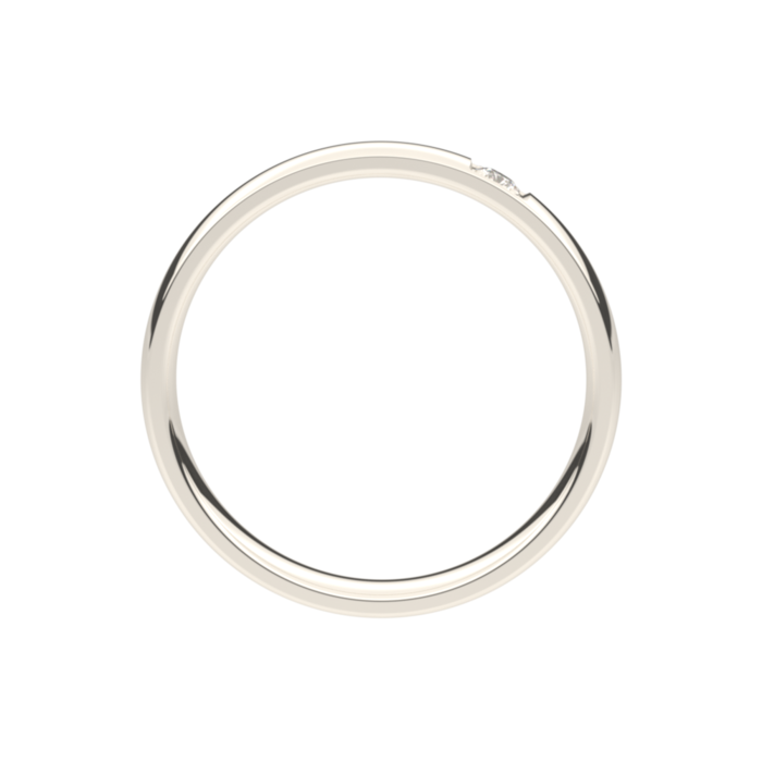 Juweel Trouwring Traditions witgoud 18 karaat Briljant 9T160DN/35