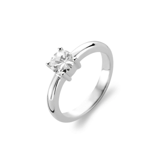 Juweel Ti Sento ring zilver zirconium 1463ZI  Juweel Ti Sento ring zilver zirconium 1463ZI