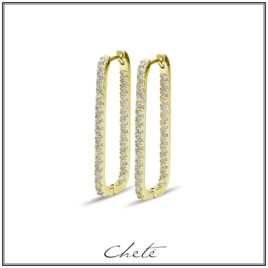 Juweel Cheté oorstekers CL62-0384  Juweel Cheté oorstekers CL62-0384