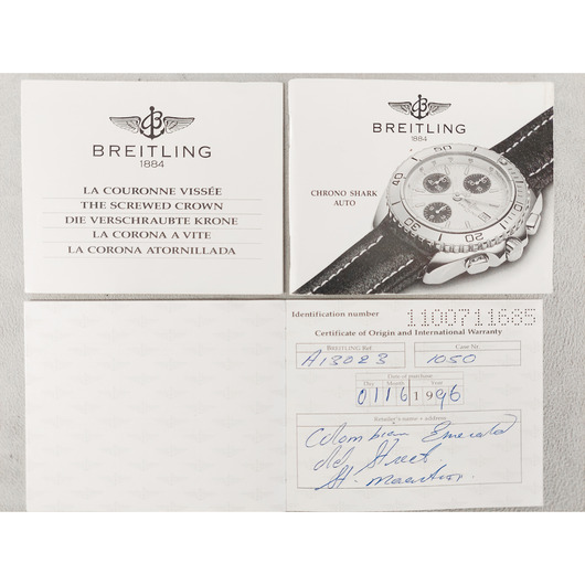 Horloge Breitling Navitimer Avi A13023 '57108-482-TWDH' 