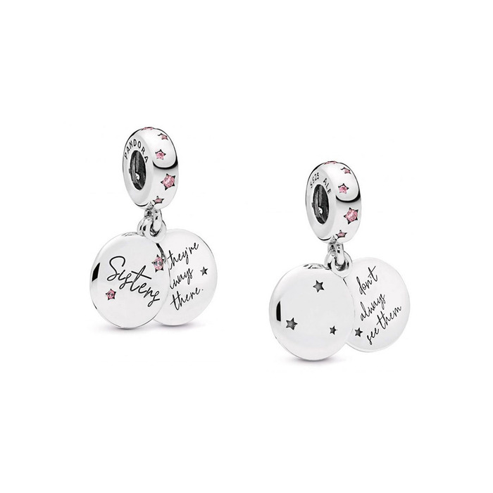 Juweel Pandora Sisters silver dangle 798012FPC 