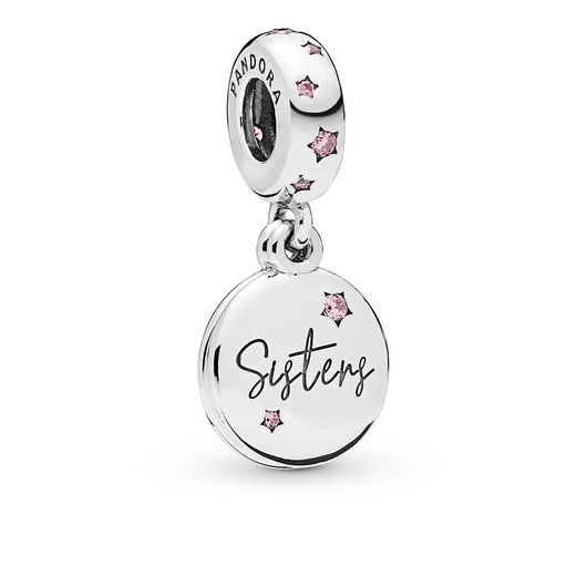 Juweel Pandora Sisters silver dangle 798012FPC  Juweel Pandora Sisters silver dangle 798012FPC