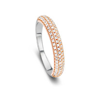 Juweel Silver Rose ring rose plated zirconium R6242R Juweel Silver Rose ring rose plated zirconium R6242R