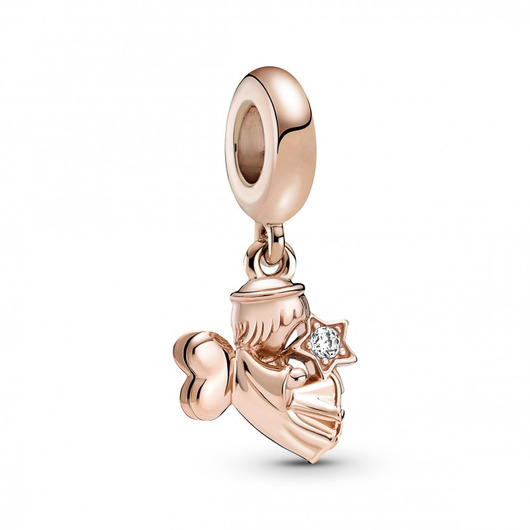 Juweel Pandora Heart Winged Angel Dangle Charm 789650C01 Juweel Pandora Heart Winged Angel Dangle Charm 789650C01