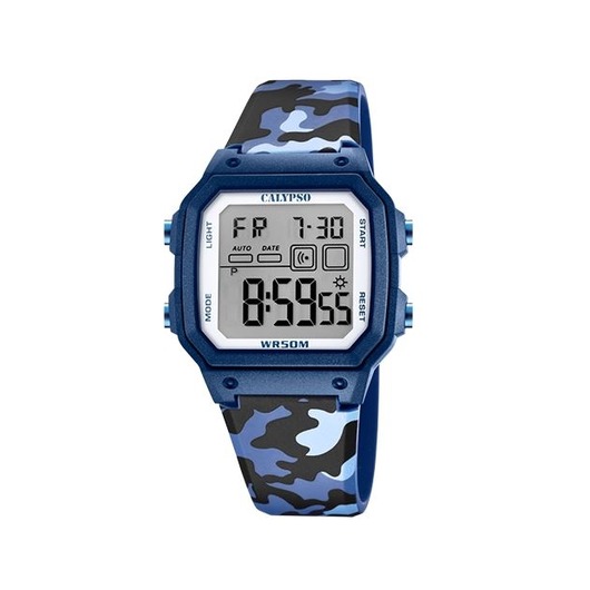 Horloge Calypso Digitaal rubber K5812/3 