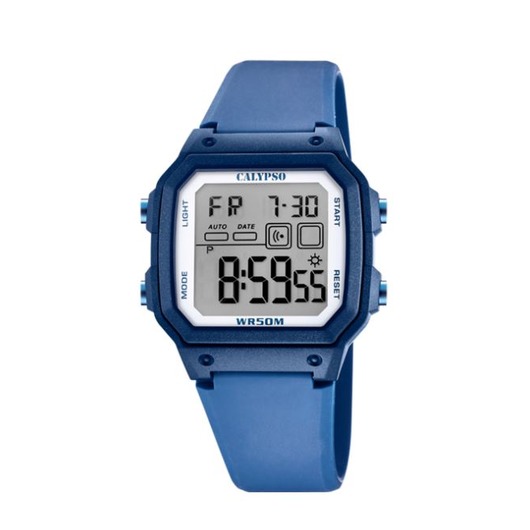 Horloge Calypso Digitaal Rubber K5812/1 