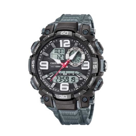 Horloge Calypso Zwart rubber K5793/3 
