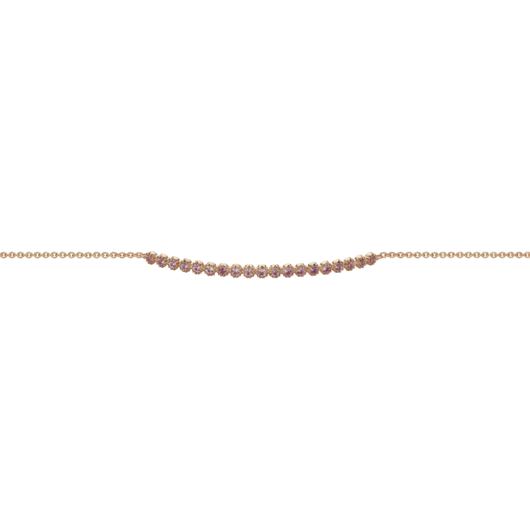 Juweel Atelier P armband 18 karaat rosé goud diamant AP01B0039-18R 