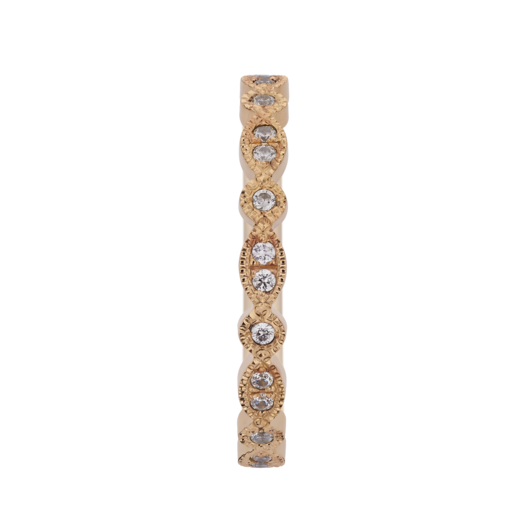 Deze Atelier P ring 18 karaat rosé goud diamant APR024-1.30-18R te koop.
