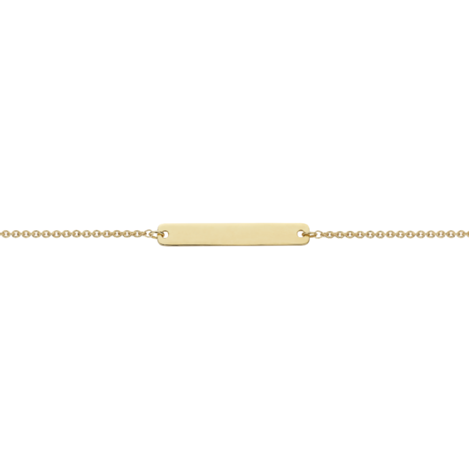 Juweel Funky Gold armband 14 karaat geelgoud SP323B14Y 