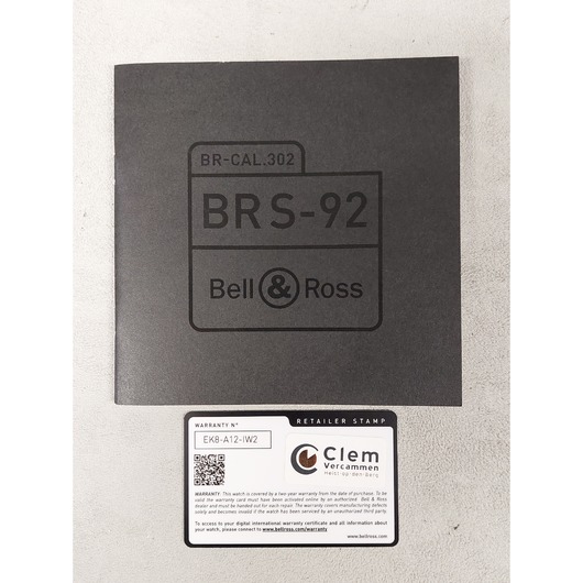 Horloge Bell & Ross BRS-92 automatique '58656-519-TWDH' 