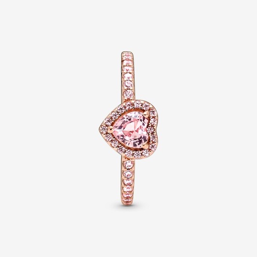 Juweel Pandora Heart Rosé ring 188421C04 