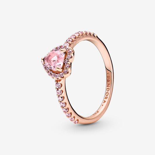 Juweel Pandora Heart Rosé ring 188421C04 Juweel Pandora Heart Rosé ring 188421C04