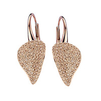 Juweel BIGLI OORBELLEN MINI LEAVES Rose goud 18 karaat 23O80RBRDIA Juweel BIGLI OORBELLEN MINI LEAVES Rose goud 18 karaat 23O80RBRDIA