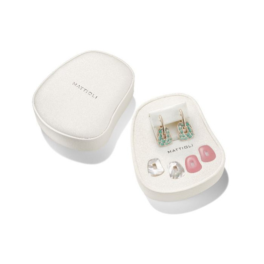 Juweel Mattioli Puzzle Safari small oorbellen Roségoud 18 karaat MOR054R079  Juweel Mattioli Puzzle Safari small oorbellen Roségoud 18 karaat MOR054R079