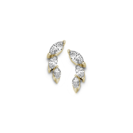Juweel Beheyt oorstekers 18 karaat geelgoud diamant 063256/A/10/A  Juweel Beheyt oorstekers 18 karaat geelgoud diamant 063256/A/10/A