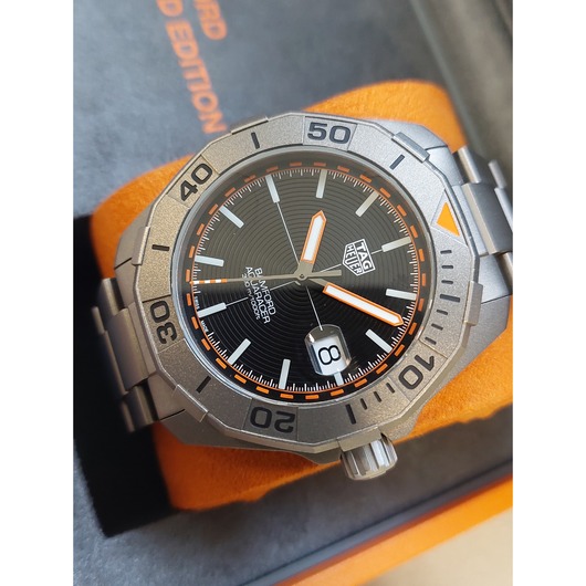 Horloge TAG Heuer Bamford Limited Edition Aquaracer WAY208F.BF0638 '532-CV-TWDH' 