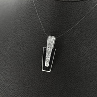 Juweel Hanger witgoud 18 karaat briljant '59693-912-TWDH' Juweel Hanger witgoud 18 karaat briljant '59693-912-TWDH'