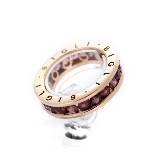 Juweel Bigli ring rosé goud Saffier 23R121RRH '59790-914-TWDH' 