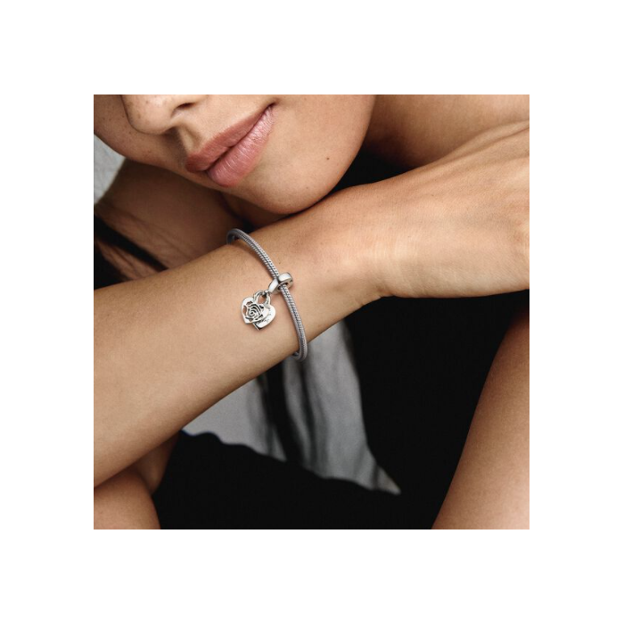Juweel Pandora Moments Roos Hart Hangslot Hangende Bedel 790086C00 