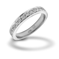 Juweel Flanders collection ring 18K witgoud 147B Juweel Flanders collection ring 18K witgoud 147B