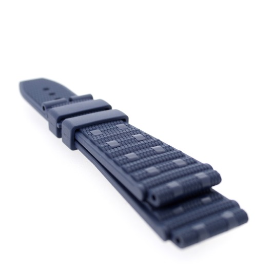  Breitling strap rubber rouleaux blue 22mm 301S