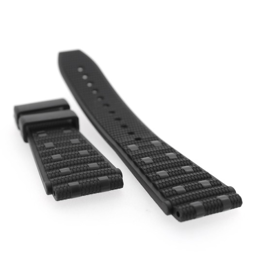  Breitling strap rubber rouleaux black 22mm 300S 