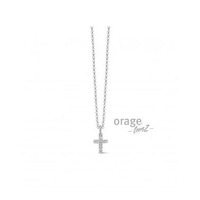 Juweel ORAGE TEENZ COLLIER ZILVER KRUIS T508 Juweel ORAGE TEENZ COLLIER ZILVER KRUIS T508