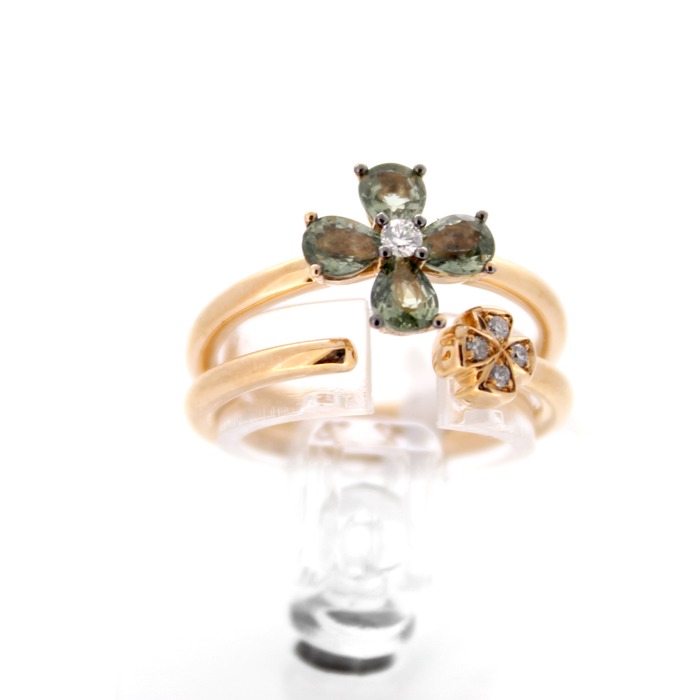 Juweel Roca-Atelier ring rosé goud 18 karaat A7047C 'OTL' 