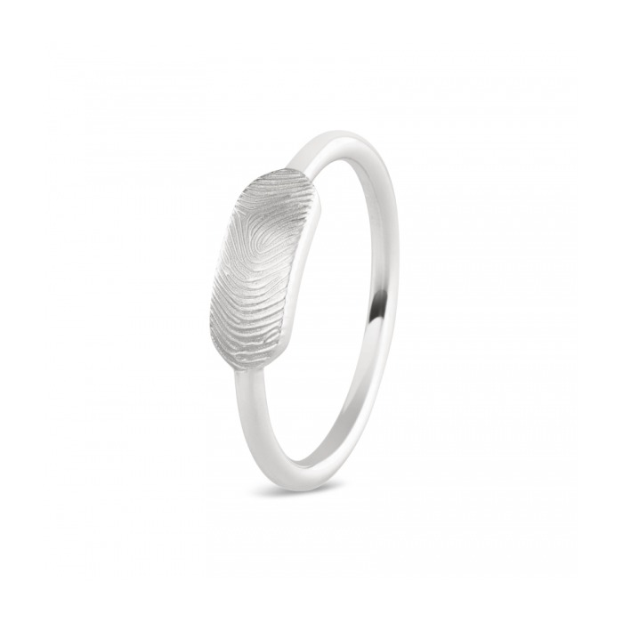 Juweel SEE YOU ZILVER VINGERPRINT RING 455S 