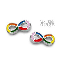 Juweel ORAGE KIDS OORSTEKERS INFINITY MULTICOLOR K2396 Juweel ORAGE KIDS OORSTEKERS INFINITY MULTICOLOR K2396