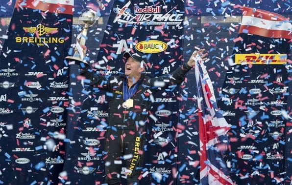 Breitling Pilot Nigel Lamb Wins the Red Bull Air Race World Championship 2014 Breitling Pilot Nigel Lamb Wins the Red Bull Air Race World Championship 2014