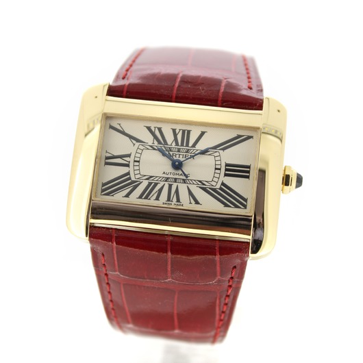 Horloge Cartier Tank Divan W6300856 '61211-553-TWDH' 