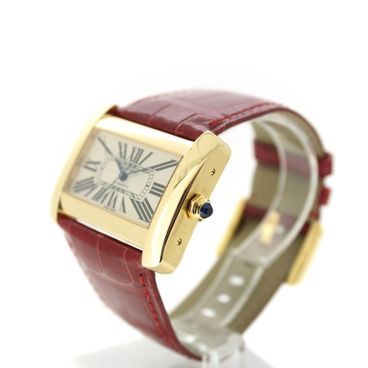 Horloge Cartier Tank Divan W6300856 '61211-553-TWDH' 