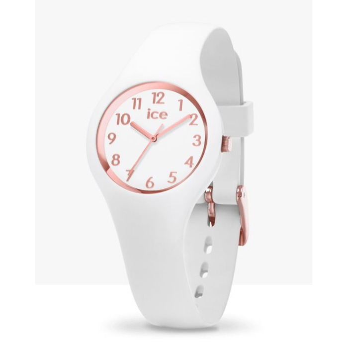 Horloge IceWatch ICE Glam White Rose-Gold Numbers extra-small 015343 