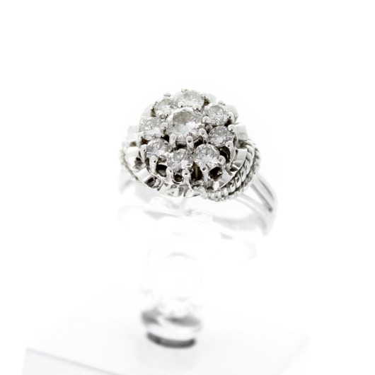 Juweel Ring Witgoud 18 karaat Briljant '61451-1009-TWDH' Juweel Ring Witgoud 18 karaat Briljant '61451-1009-TWDH'