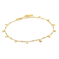 Juweel Ania Haie Bohemia Goldplated Anklet F016-01G  Juweel Ania Haie Bohemia Goldplated Anklet F016-01G