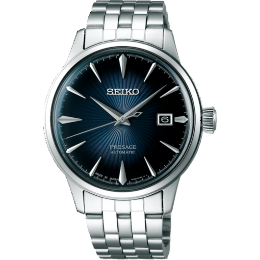 achterlijk persoon Reserveren gemakkelijk DEZE SEIKO PRESAGE HEREN AUTOMAAT STAAL BLAUW SRPB41J1 IS ONLINE TE KOOP.