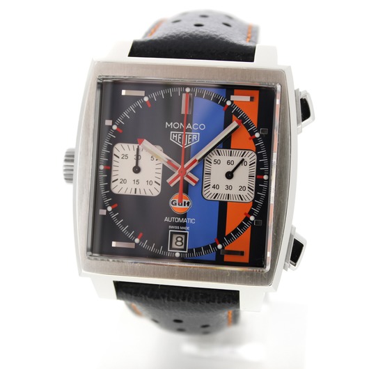 Horloge TAG Heuer Monaco Gulf Calibre 11 CAW211R.FC6401 '61566-558-TWDH' 