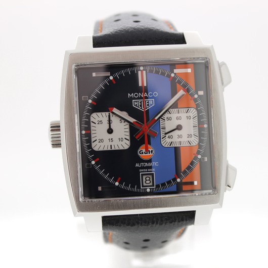 Horloge TAG Heuer Monaco Gulf Calibre 11 CAW211R.FC6401 '61566-558-TWDH' 