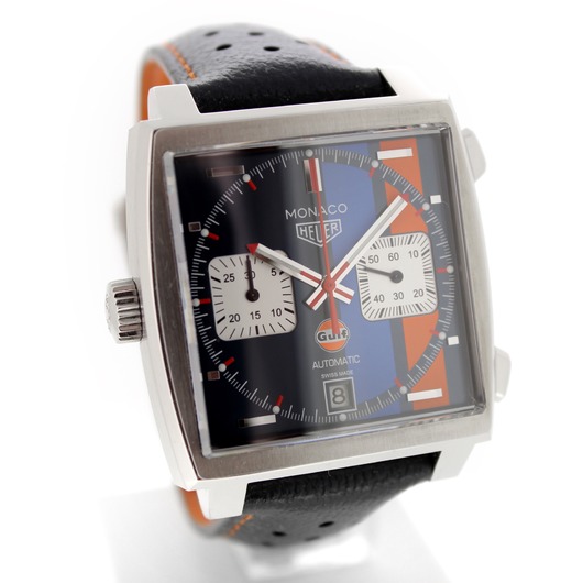 Horloge TAG Heuer Monaco Gulf Calibre 11 CAW211R.FC6401 '61566-558-TWDH' 