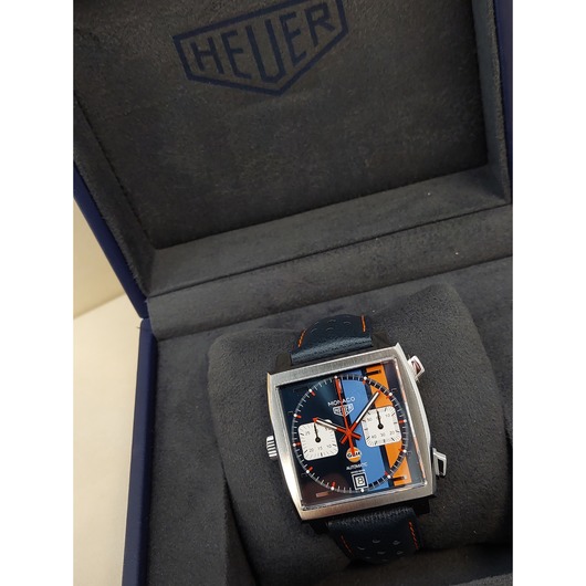 Horloge TAG Heuer Monaco Gulf Calibre 11 CAW211R.FC6401 '61566-558-TWDH' 