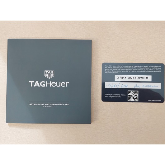 Horloge TAG Heuer Monaco Gulf Calibre 11 CAW211R.FC6401 '61566-558-TWDH' 