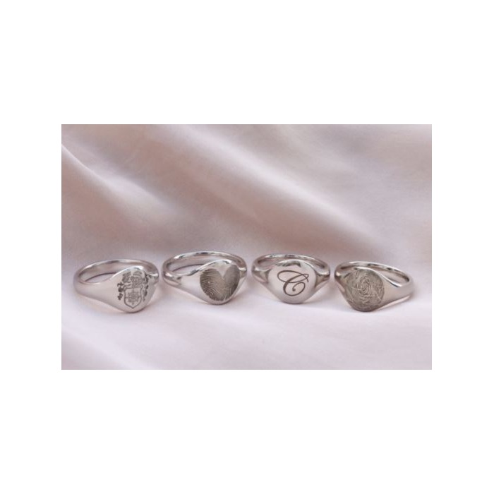 Juweel See You Vingerafdruk Hart Ring Zilver925 412S 