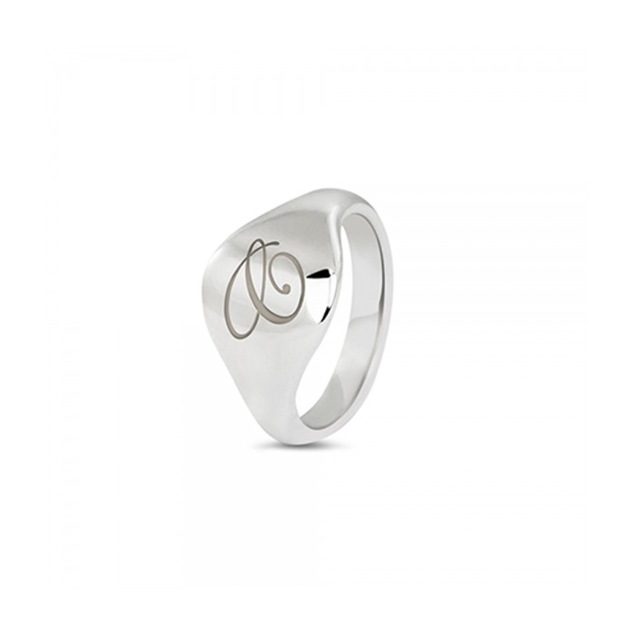 Juweel See You Vingerafdruk Hart Ring Zilver925 412S 