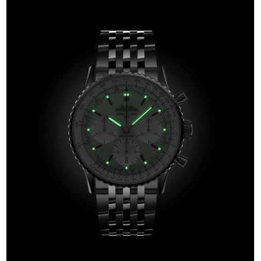 Horloge Breitling Navitimer B01 Chronograph 41 AB0139211L1A1 