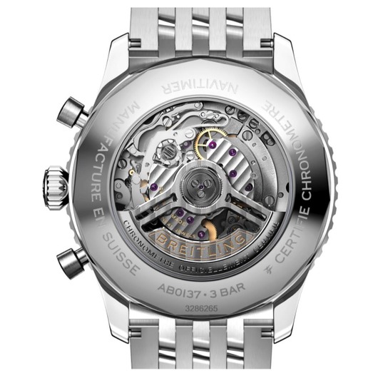 Horloge Breitling Navitimer B01 Chronograph 46 AB0137211B1A1 