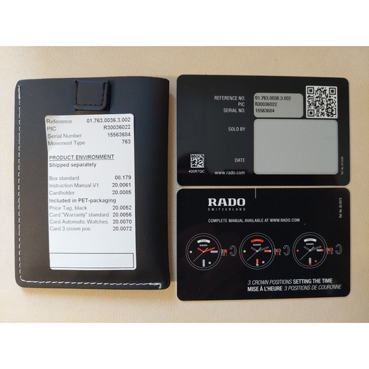 Horloge Rado Centrix Automatic R30036022