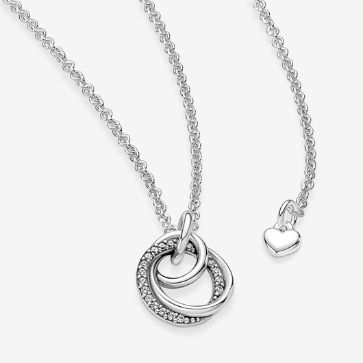 Juweel Pandora Family Always Encircled Pendant Necklace 391455C01-60 